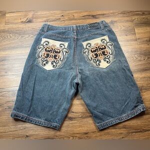 Coogi Denim Jean Hip Hop Shorts